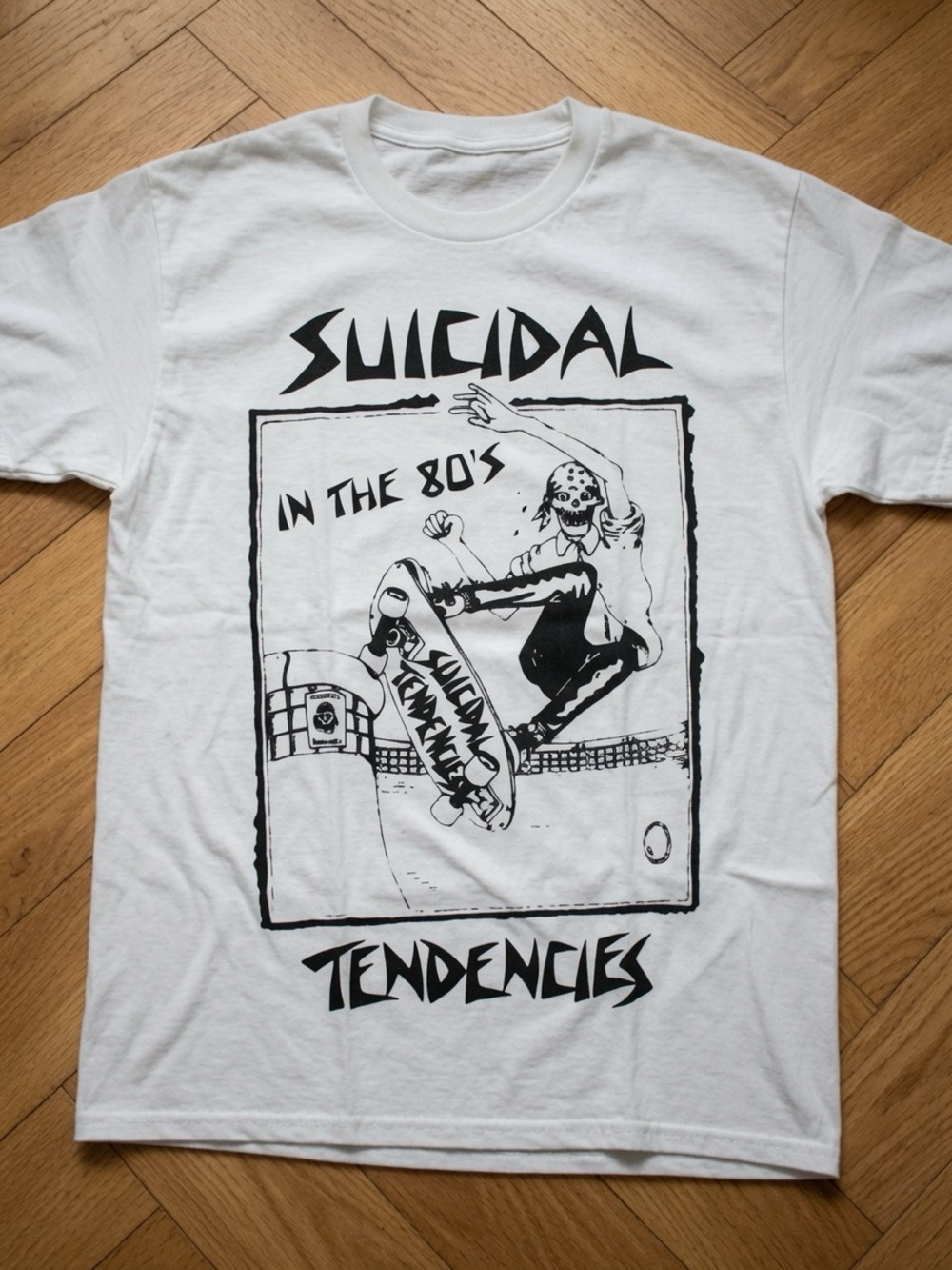 Suicidal Tendencies Skate Graphic Tee Y2K Punk Aesthetic